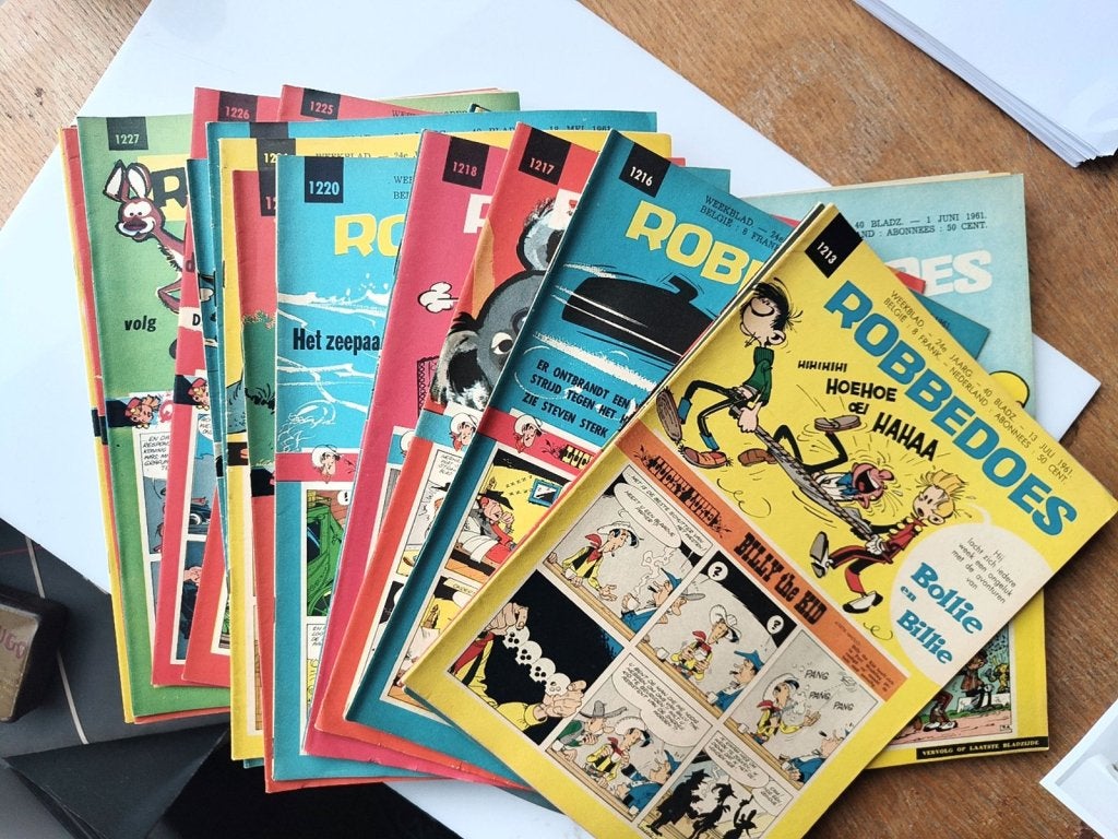 Robbedoes 1961 41 stuks !!, Ophalen of Verzenden
