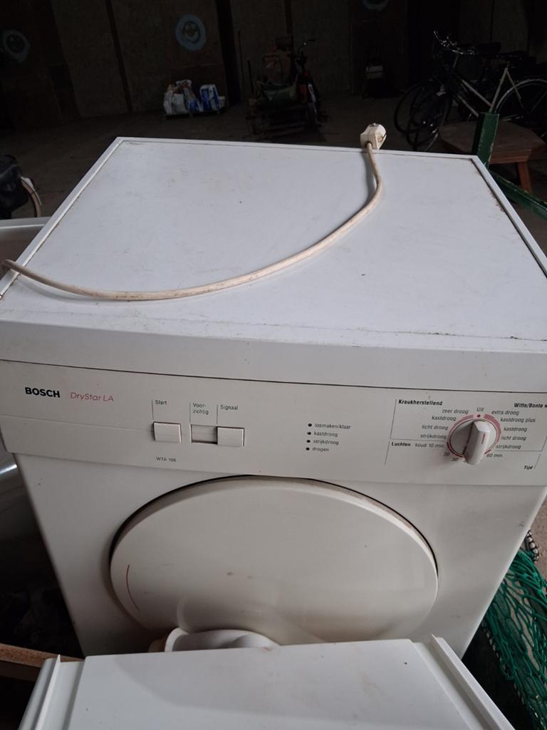 Bosch DryStar LA WTL 100 Wasdroger - Gebruikt, Witgoed en Apparatuur, Ophalen, 6 tot 8 kg, Gebruikt, Luchtafvoer