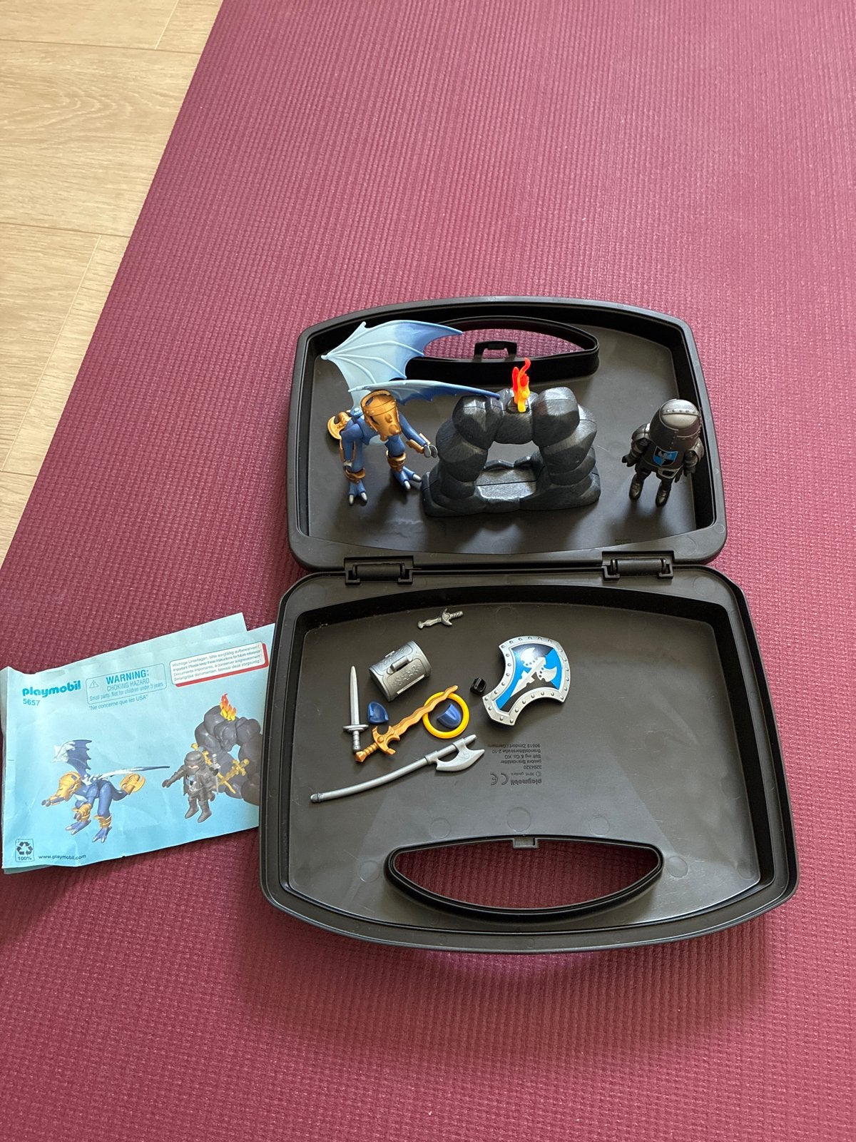 Playmobil Drakenridders Speelkoffer - Compleet, Ophalen, Zo goed als nieuw, Jongen of Meisje