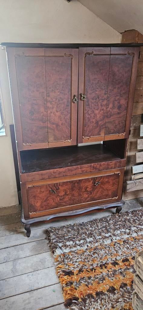 Vintage tv kast, Ophalen