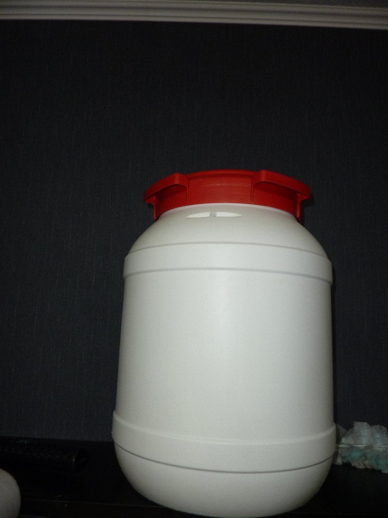 Curtec waterkleuis voerton waterdichte luchtdichte ton 20 l, Verzenden