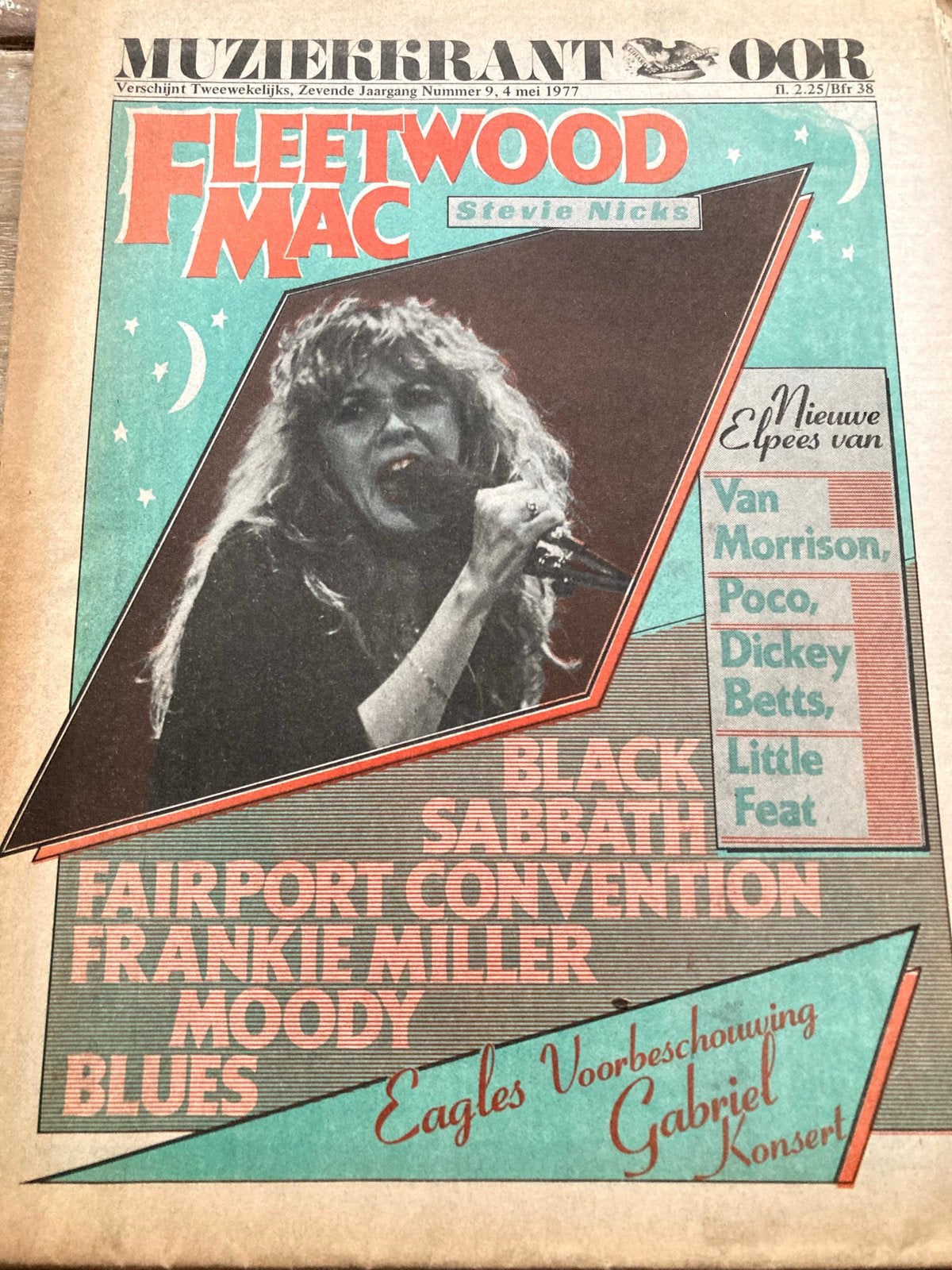 Muziekkrant OOR 1977 BLACK SABBATH Peter Gabriel EAGLES Mac, Boeken, Ophalen of Verzenden, Gelezen, Muziek, Film of Tv