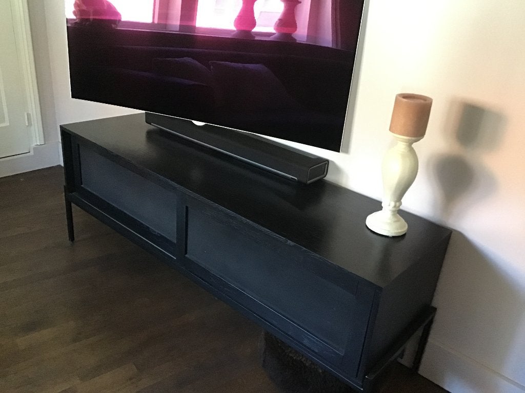 Tv kast, Ophalen, 100 tot 150 cm, Zo goed als nieuw, Minder dan 100 cm