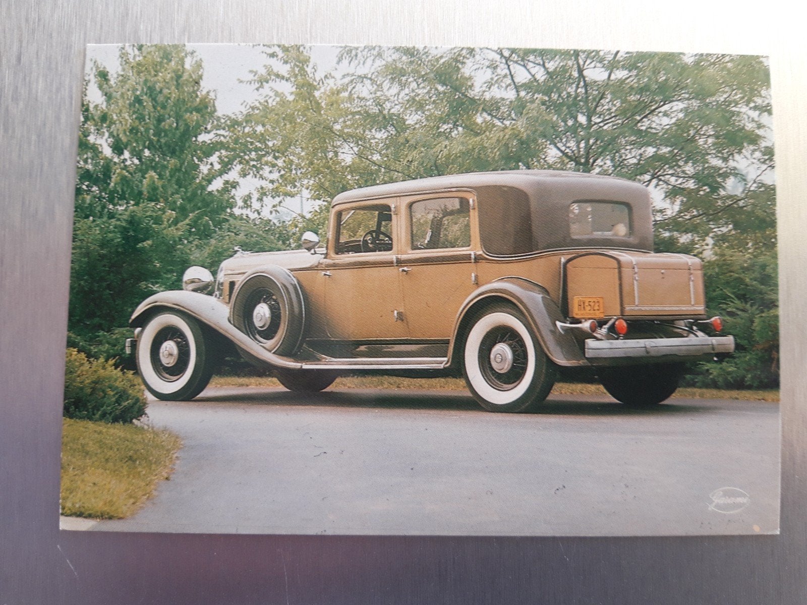 ansichtkaart Chrysler CL 1933 - ongelopen, Ophalen of Verzenden, 1920 tot 1940, Ongelopen, Voertuig