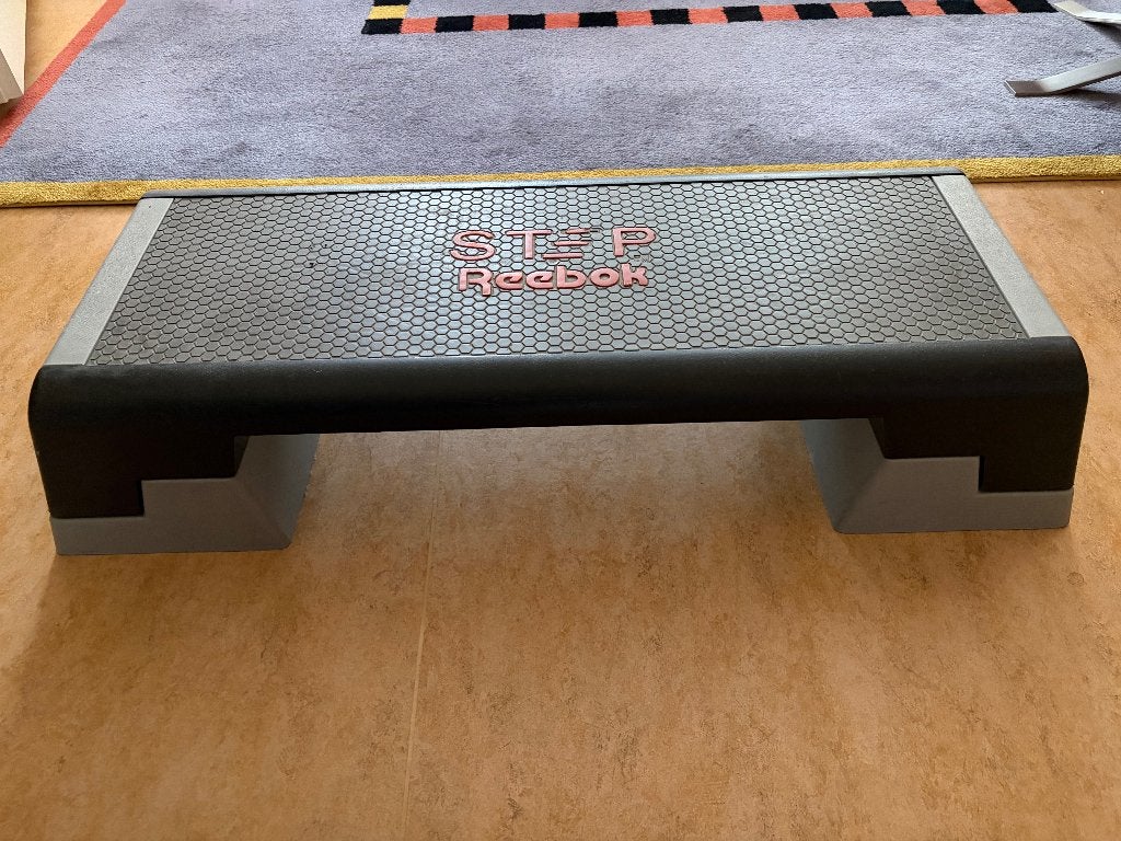 Originele Reebok Step Bank - Professionele Aerobic Step, Ophalen, Gebruikt, Buik, Stepbank