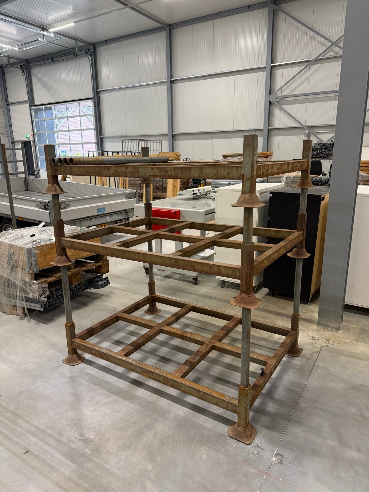 15x Mobiele Stapelrekken - B1200 x L1400 mm, Ophalen