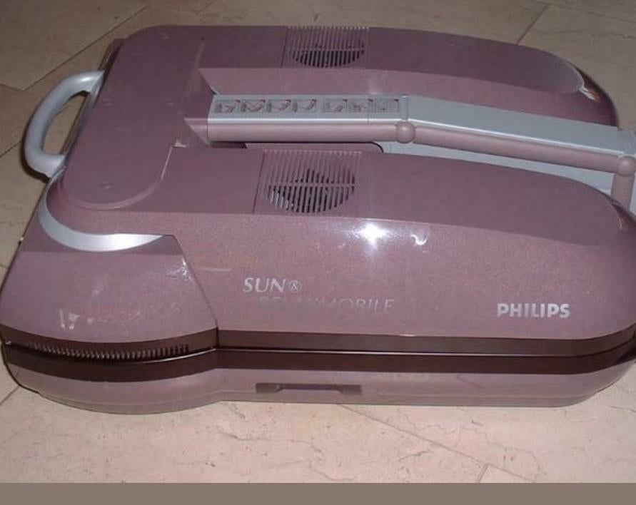 Philips Sunmobile Sun Solarium HB 811 Zonnebank, Ophalen of Verzenden, Gebruikt, Philips