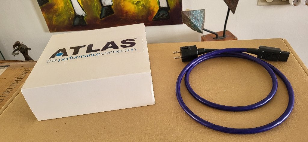 High-End ~ Schuko ATLAS EOS-DD Netsnoer ~ POWER CORD ~, Ophalen, Nieuw, Minder dan 2 meter, Overige kabels