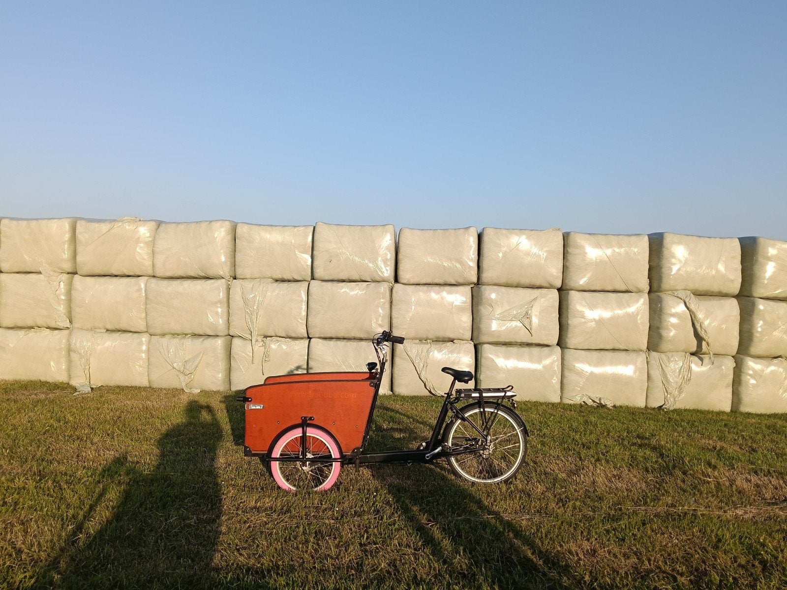 Babboe electrische bakfiets (dog-e), Fietsen en Brommers, Fietsen | Bakfietsen, Ophalen, Gebruikt