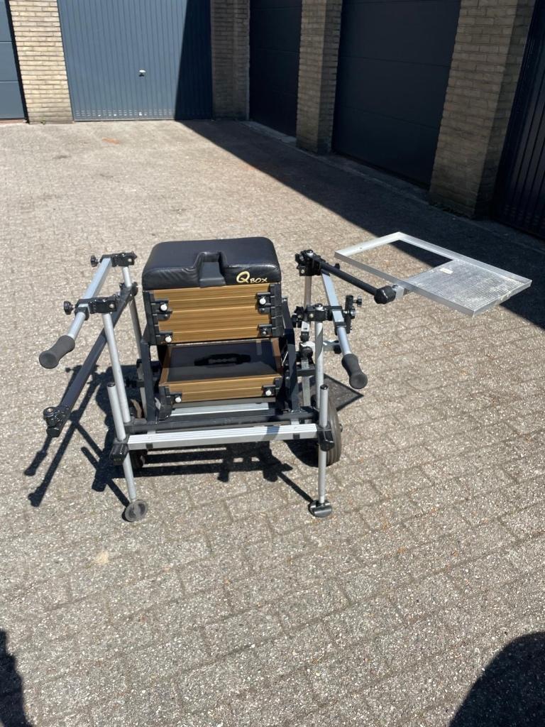Viskist/plateau Qbox, Ophalen, Zo goed als nieuw, Koffer of Tas