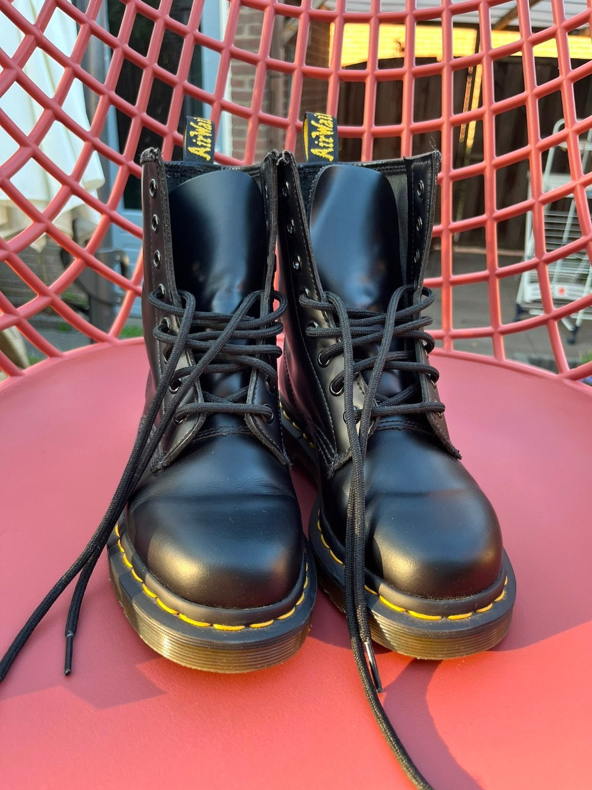 Originele Dr. Martens 1460 Smooth zwart maat 36 – zo goed al, Ophalen of Verzenden, Zo goed als nieuw, Zwart