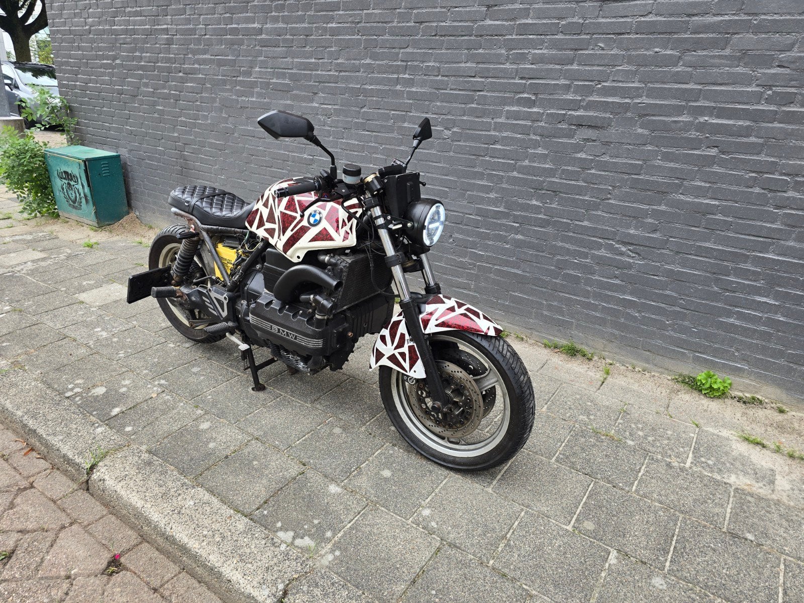 Custom BMW K1100LT Marechaussee met unieke aanpassingen, 4 cilinders, Motorrijbewijs A, Gebruikt, Meer dan 35 kW