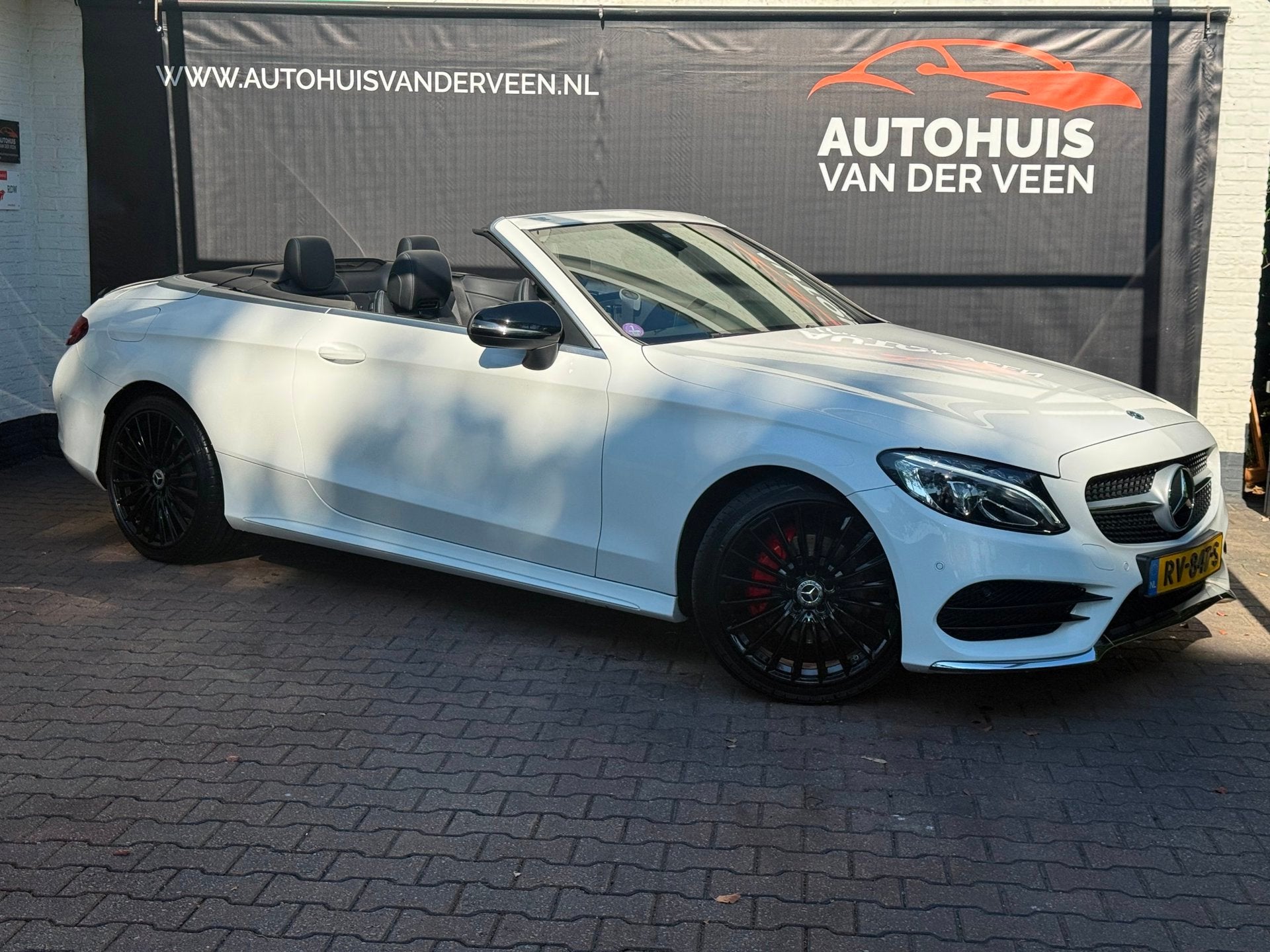Mercedes-Benz C-klasse Cabrio 200 Edition 1 AMG, Burmester/L, Auto's, Automaat, Achterwielaandrijving, Euro 6, 4 cilinders