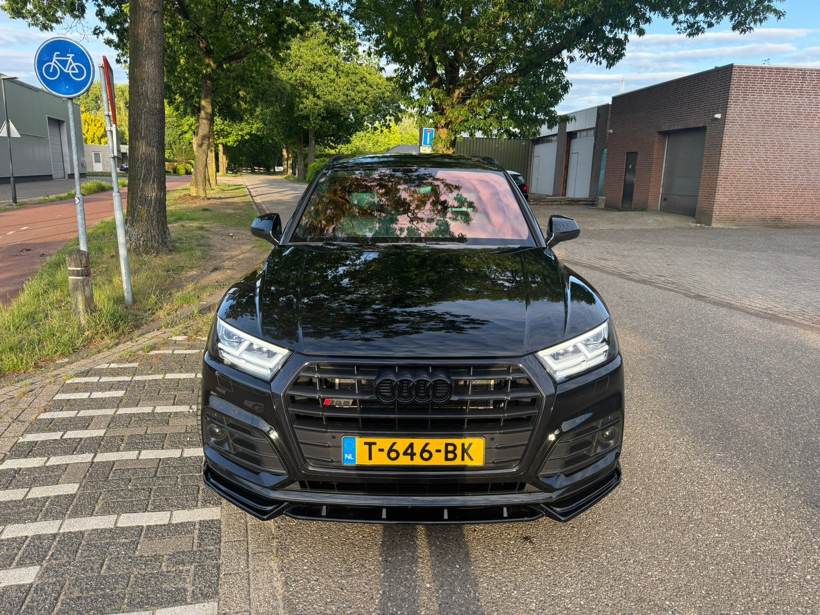 Audi Q5 55 Tfsi e RS Stoelen B&O Headup Massage, Auto's, Automaat, 2005 kg, 4 cilinders, Parkeerassistent
