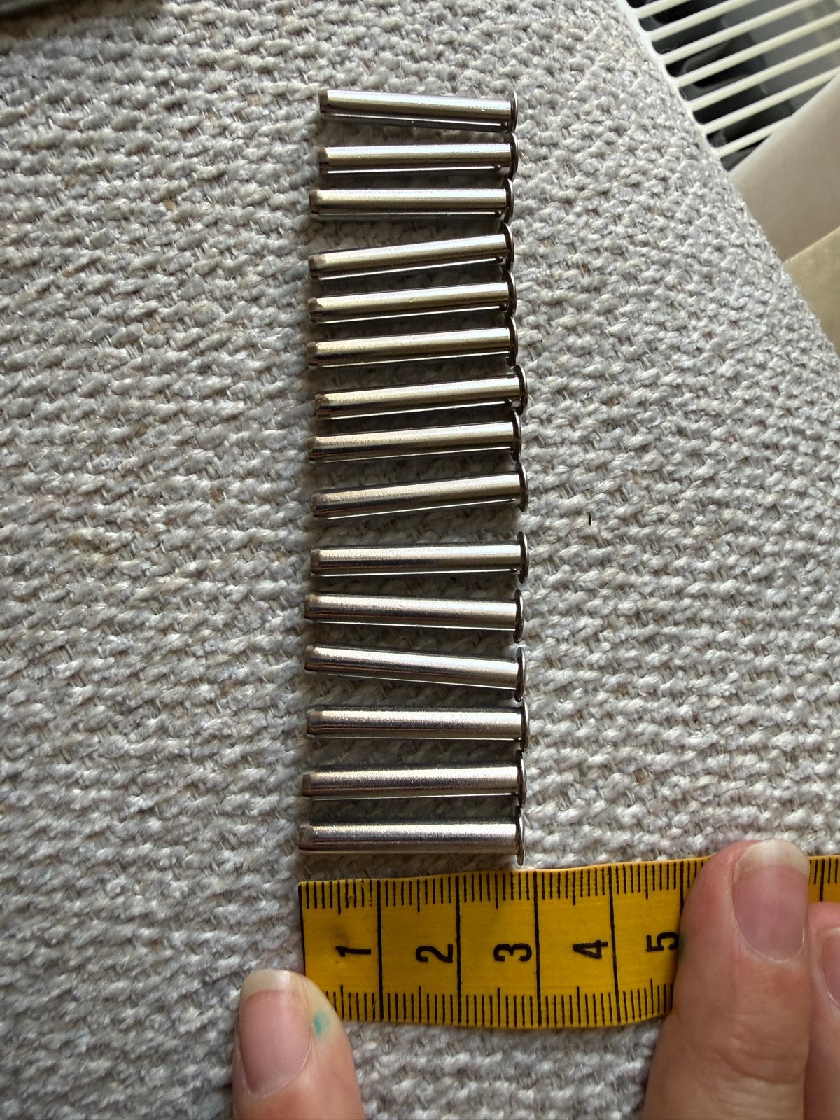 15 Lundia Original schappenpinnen, Ophalen of Verzenden, Gebruikt