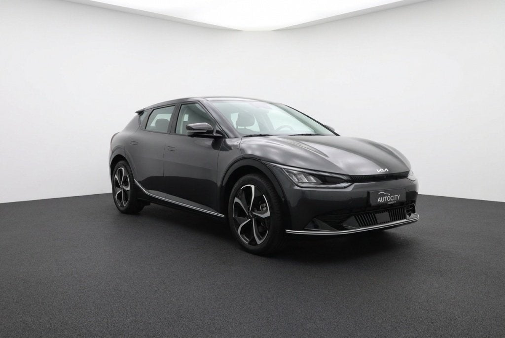 Kia Ev6 Plus Advanced 77.4 kWh Pano l Leder l Stoelverwarmin, Automaat, 0 cilinders, Gebruikt, Zwart