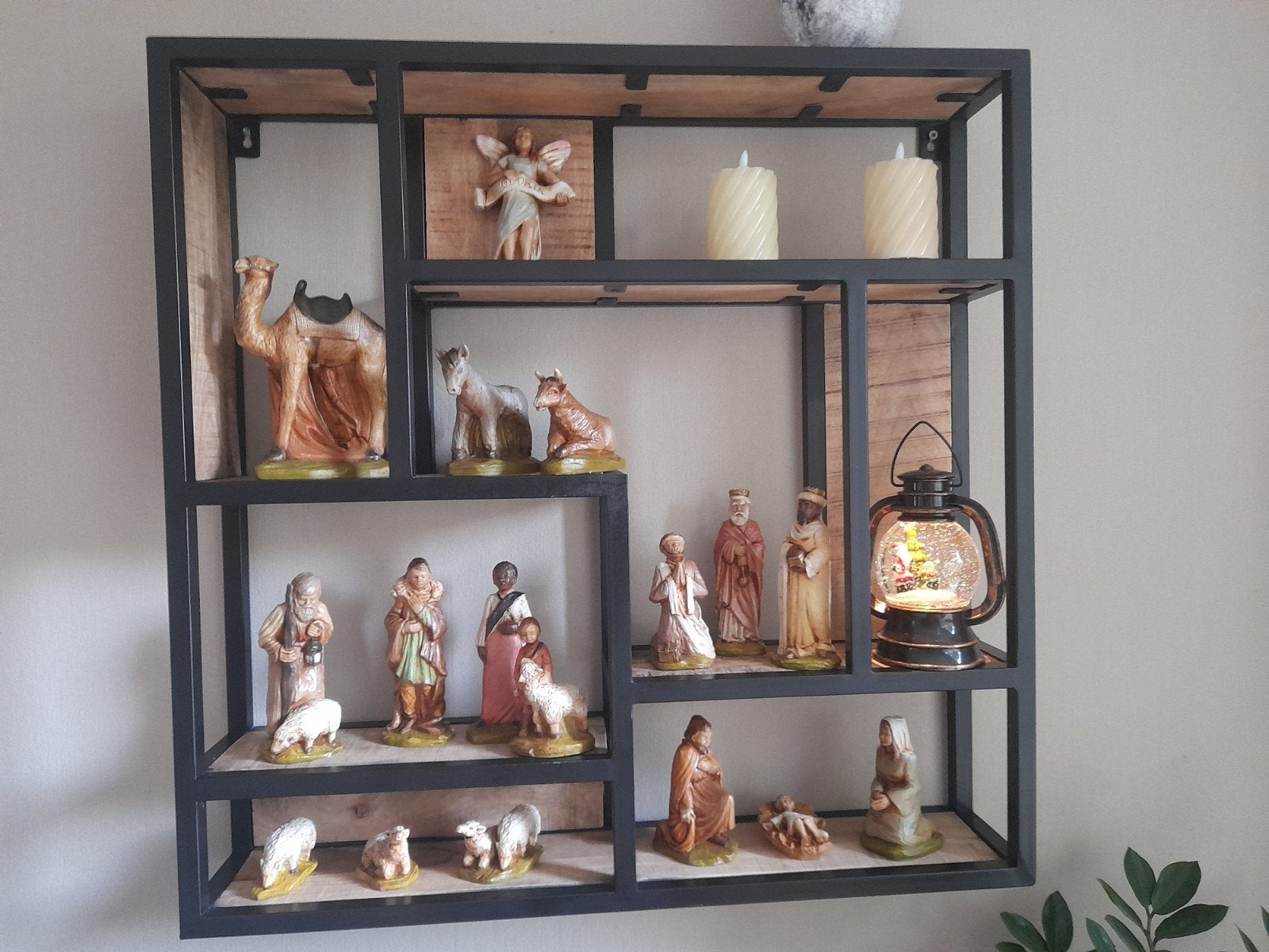 Kerststal Set - 18 Beeldjes, Antiek en Kunst, Antiek | Religie, Ophalen