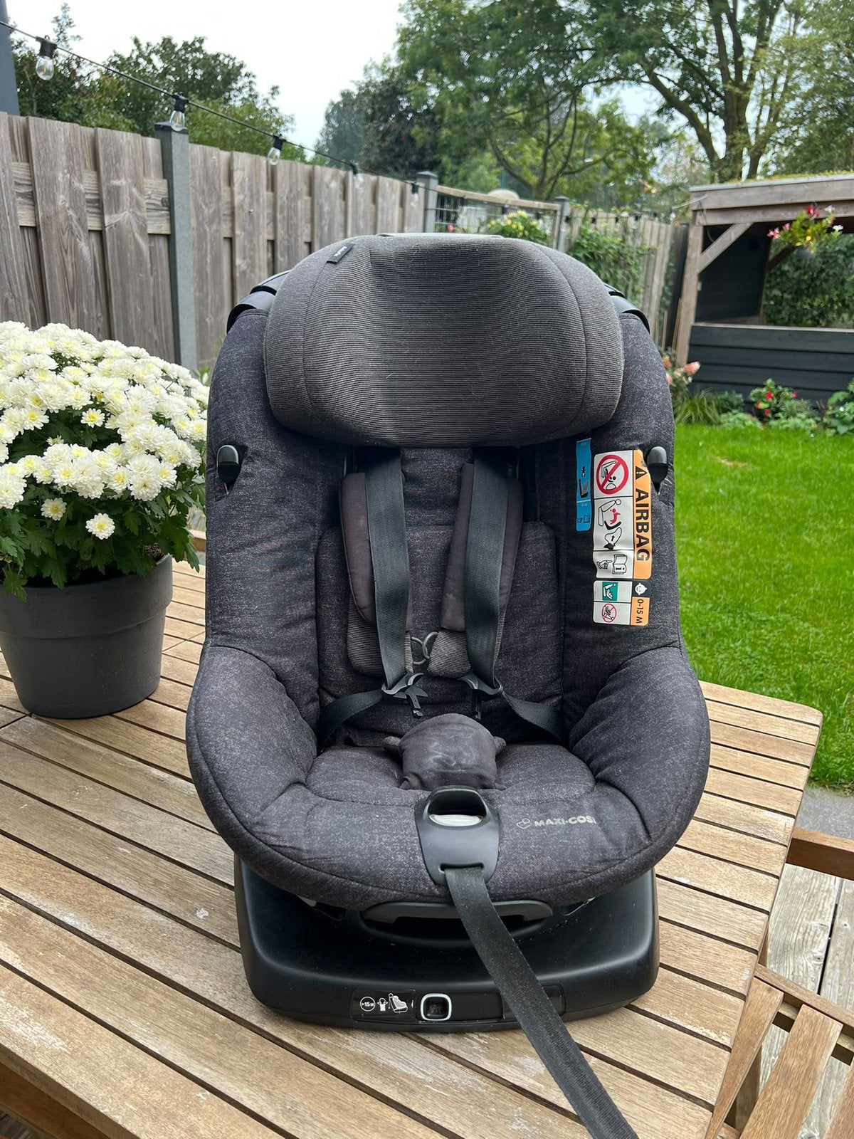 Maxi Cosi Axissfix autostoeltje, Ophalen, 0 t/m 18 kg, Verstelbare rugleuning, Zo goed als nieuw