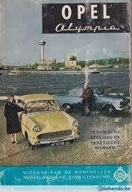 Opel Olympia 1960 handleiding ANWB Opel 1200 1500 1700, Ophalen of Verzenden