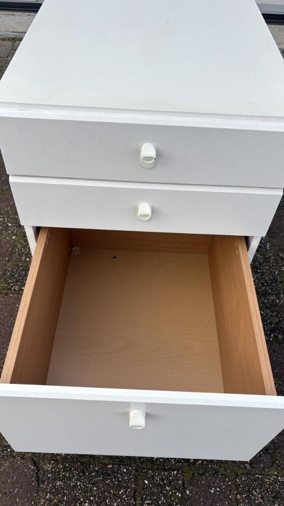 nachtkastje, Huis en Inrichting, Slaapkamer | Nachtkastjes, Ophalen, Gebruikt, Minder dan 45 cm, 55 tot 70 cm