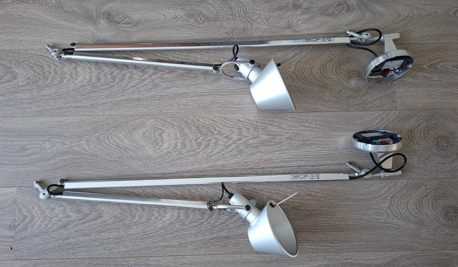 Artemide Tolomeo Braccio 2 stuks zonder muurbeugel Italië, Verzenden