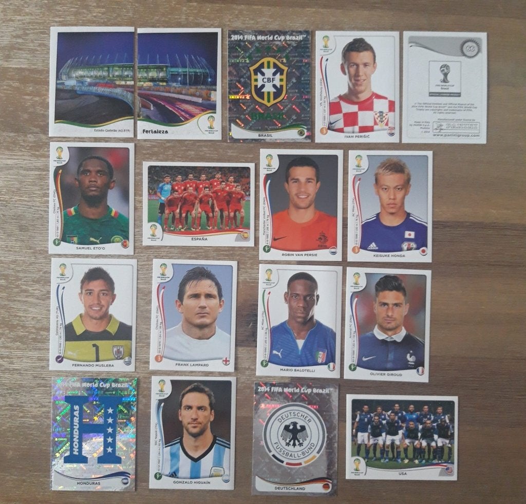 Panini World Cup 2014 stickers, Verzamelen, Sportartikelen en Voetbal, Ophalen of Verzenden, Nieuw, Buitenlandse clubs, Poster, Plaatje of Sticker