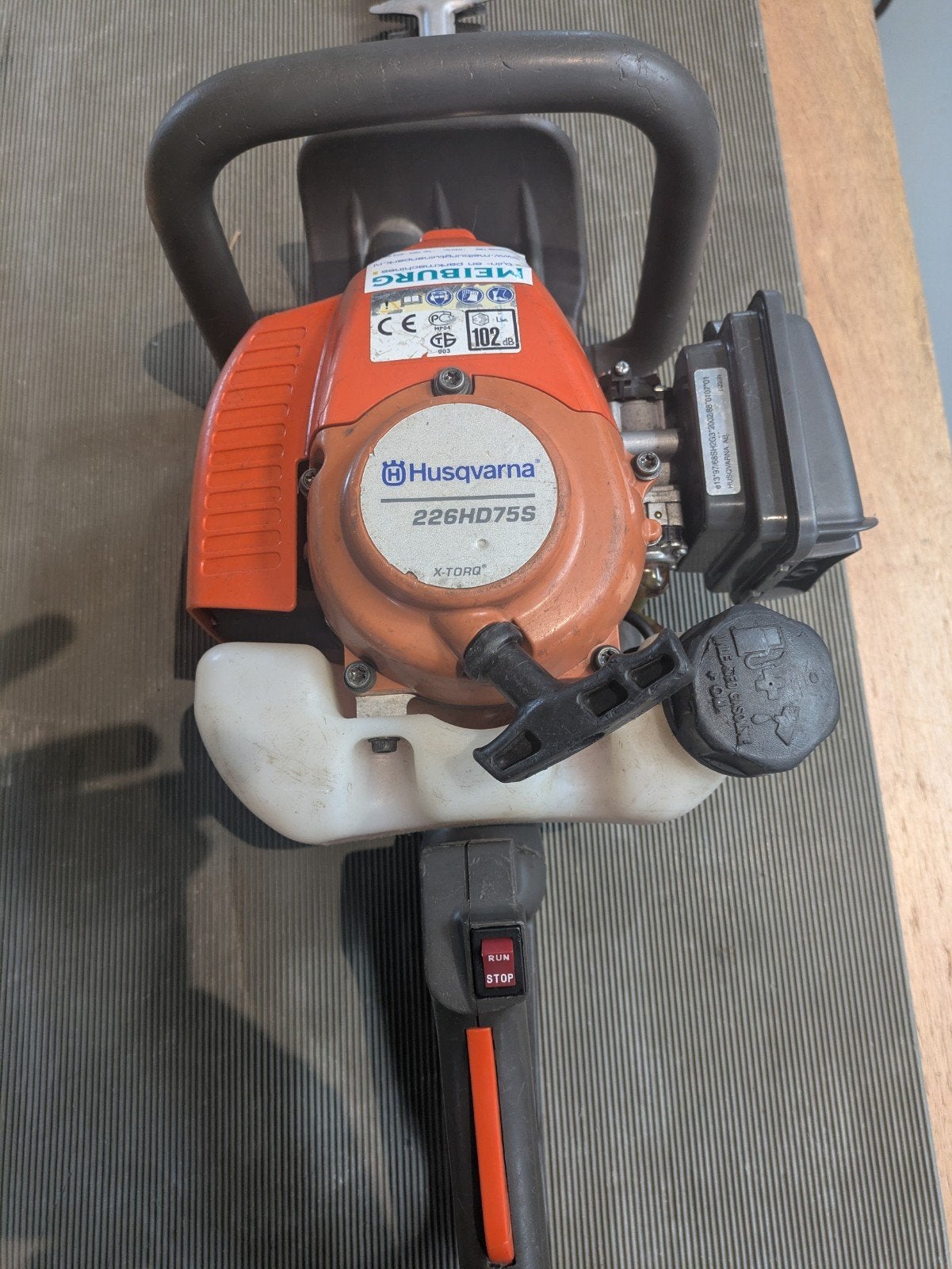 Husqvarna 226HD75S Heggenschaar - Benzine, Tuin en Terras, Heggenscharen, Ophalen, Gebruikt, Benzine, Husqvarna