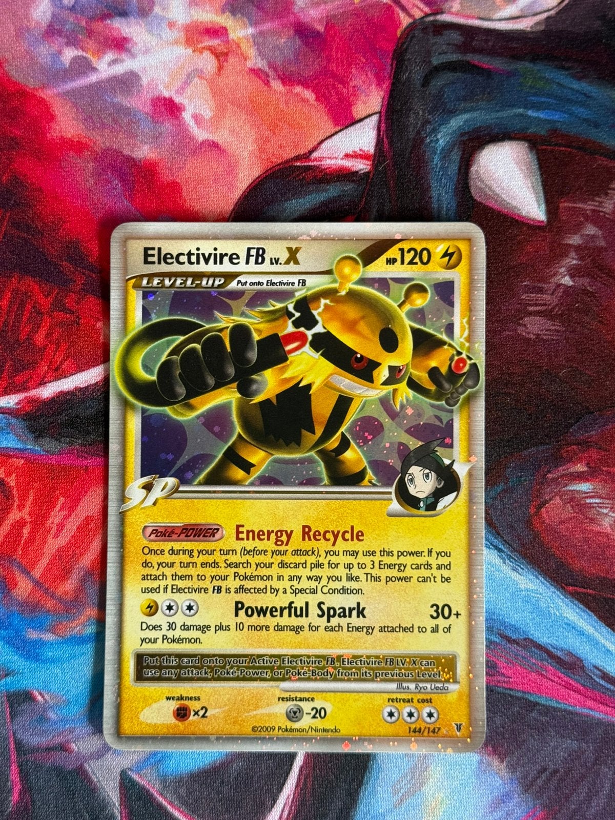 Electivire FB LV.X 144/147 Pokémon kaart, Ophalen of Verzenden, Zo goed als nieuw