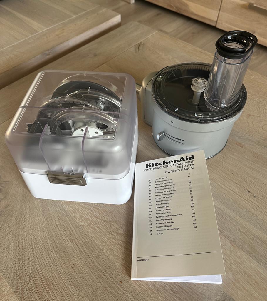 Kichenaid foodprocessor, Witgoed en Apparatuur, Blenders, Ophalen, Zo goed als nieuw, Blender