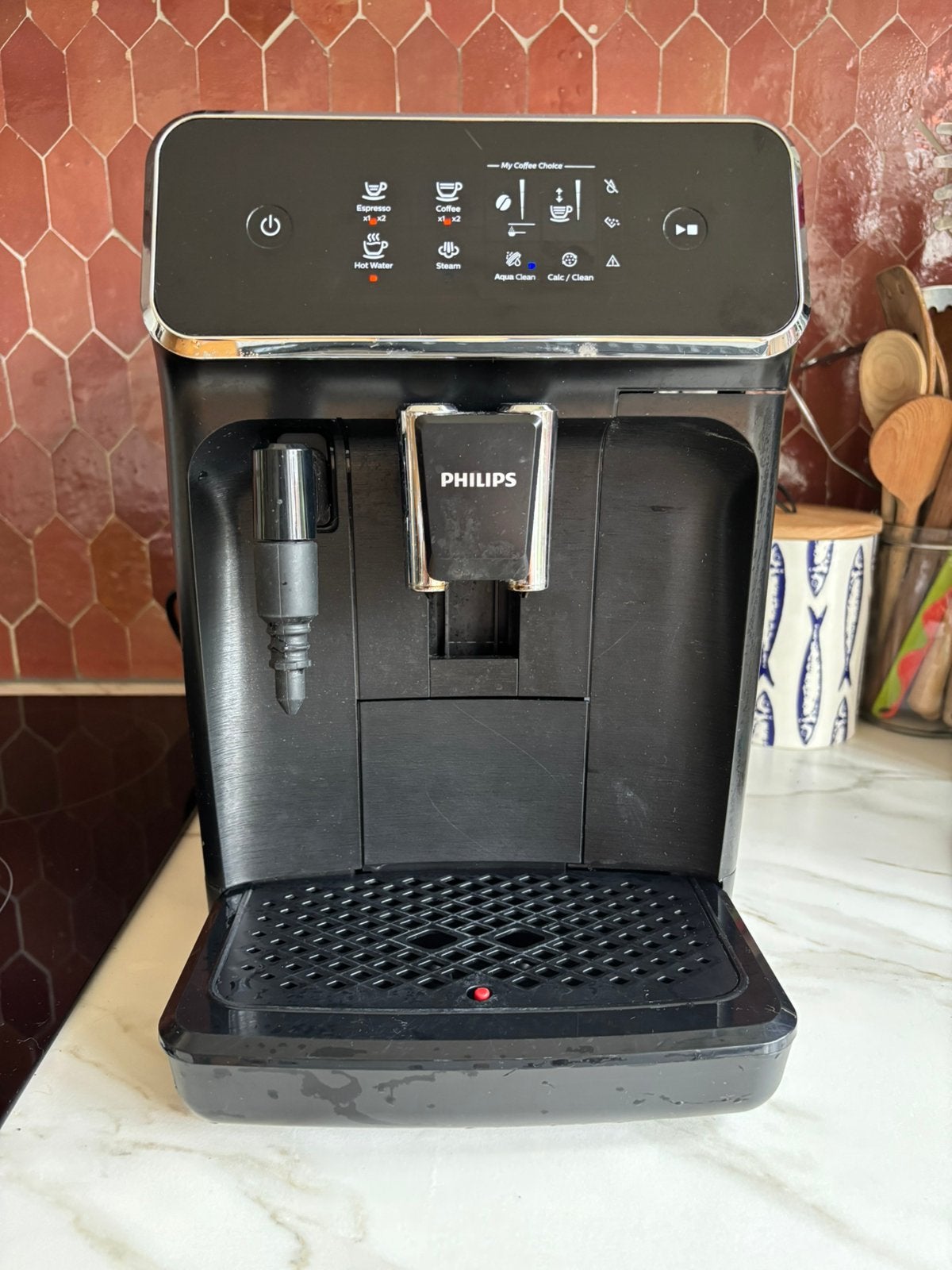 Philips 2200 series EP2220, Stoompijpje, Gebruikt, Koffiemachine, Koffiebonen