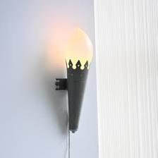 IKEA - Minnen Fackla - Design A. Huldens/s. Dahlman - Metaal, Ophalen of Verzenden, Zo goed als nieuw, Lamp
