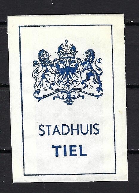 971 Tiel STADHUIS, Ophalen of Verzenden, Nederland