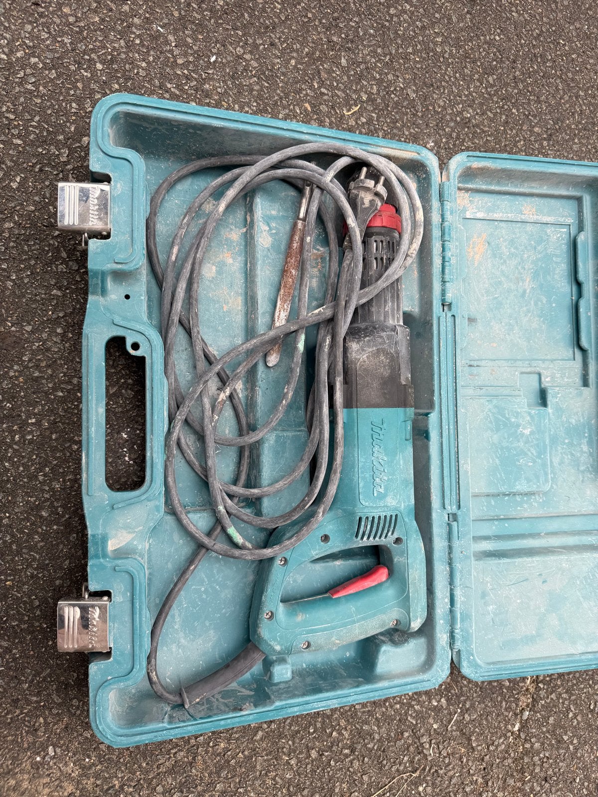 Makita hakhamer in koffer, Doe-het-zelf en Verbouw, Gereedschap | Handgereedschap, Ophalen of Verzenden, Gebruikt, Overige typen