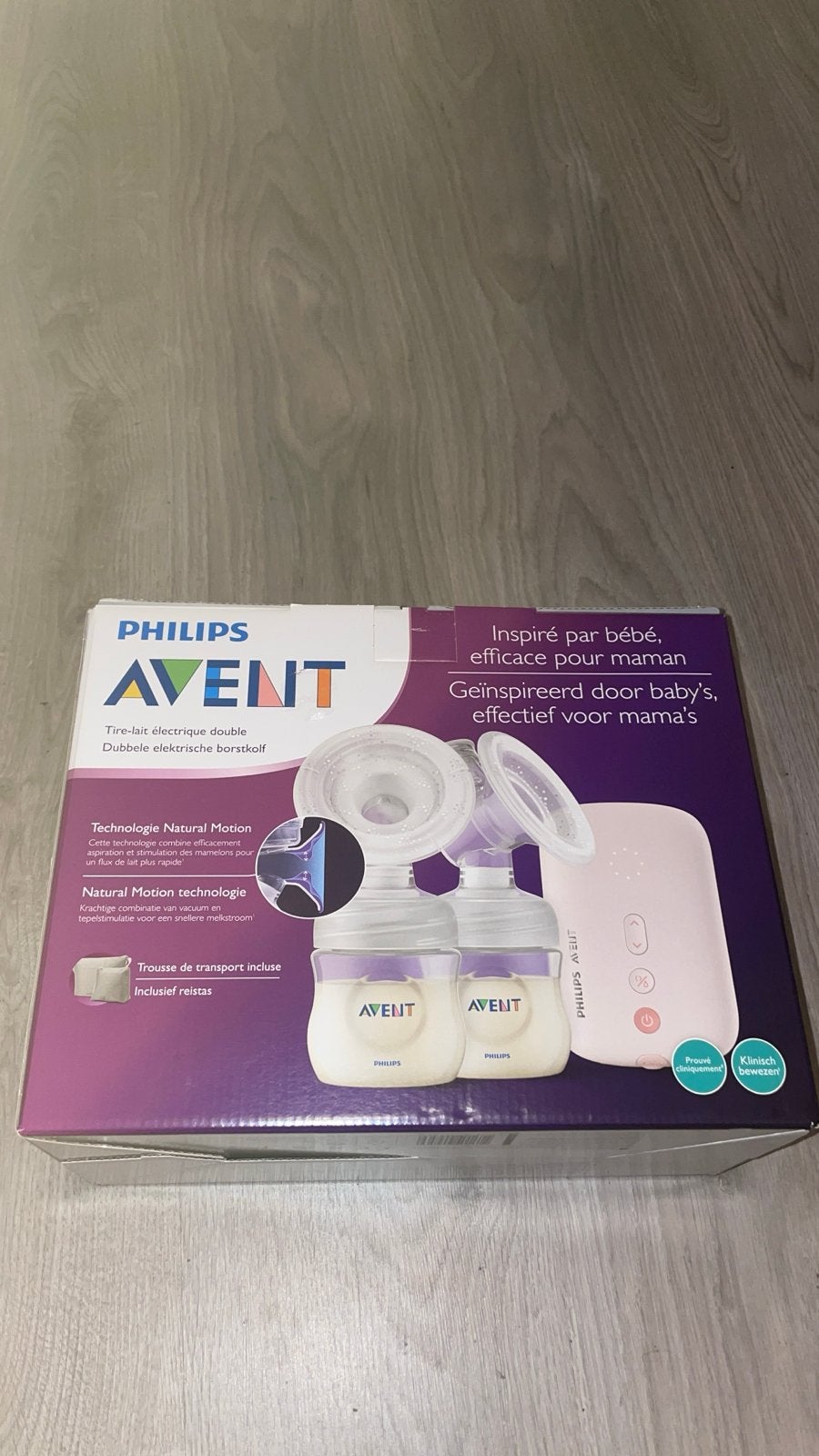 Philips Avent Dubbele Elektrische Borstkolf, Ophalen, Gebruikt