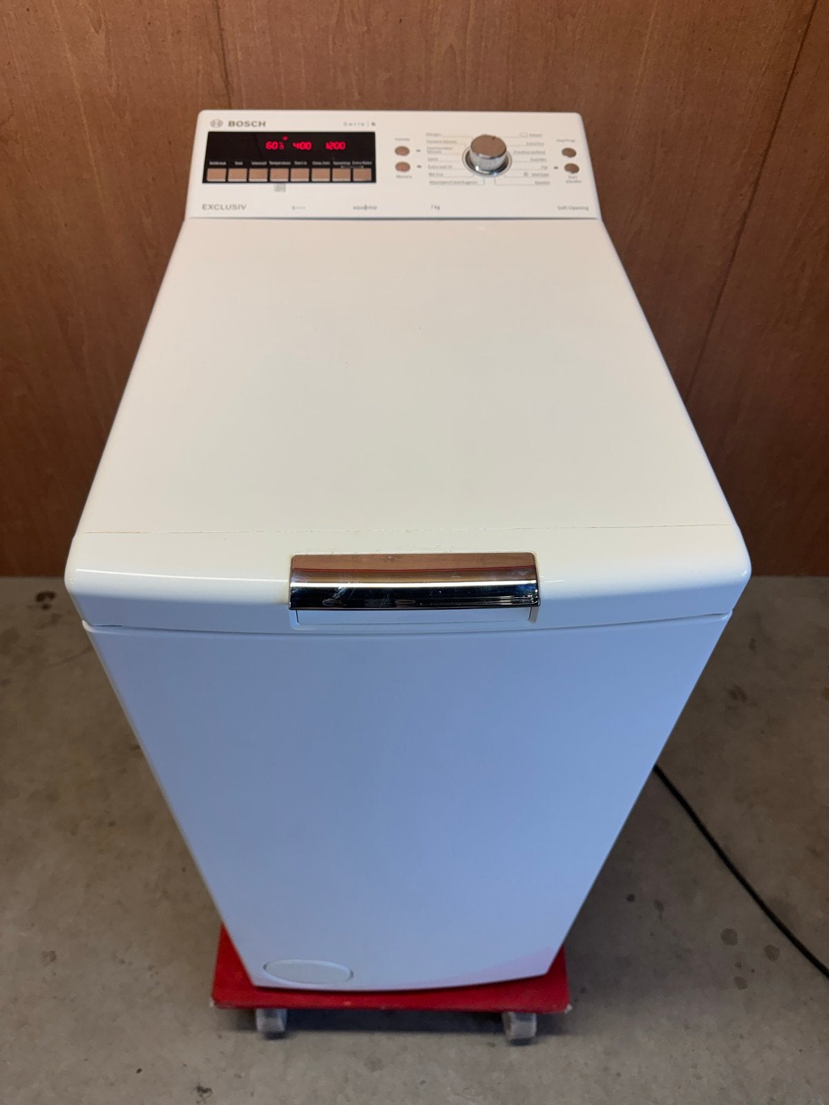 Bosch Serie 6 exclusief Bovenlader Wasmachine A+++, Witgoed en Apparatuur, Bovenlader, Bosch bovenlader, Zo goed als nieuw, Energieklasse A of zuiniger
