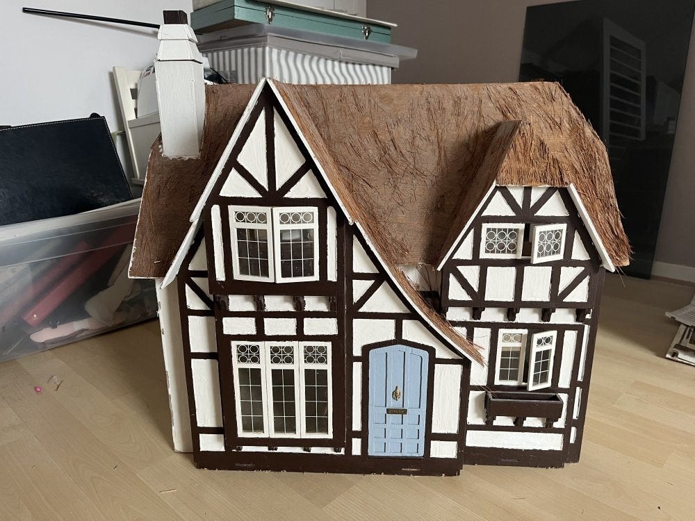 Greenleaf Glencroft poppenhuis in Engelse stijl, Ophalen, Gebruikt, Poppenhuis