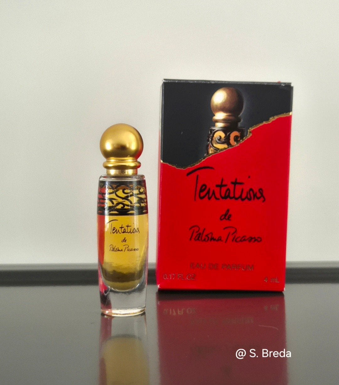 Paloma Picasso - Tentations - volle miniatuur met doosje, Ophalen of Verzenden, Zo goed als nieuw, Miniatuur, Gevuld