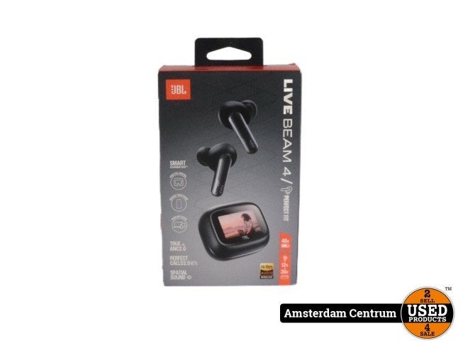 JBL Live Beam 4 Zwart - Nieuw Uit Seal