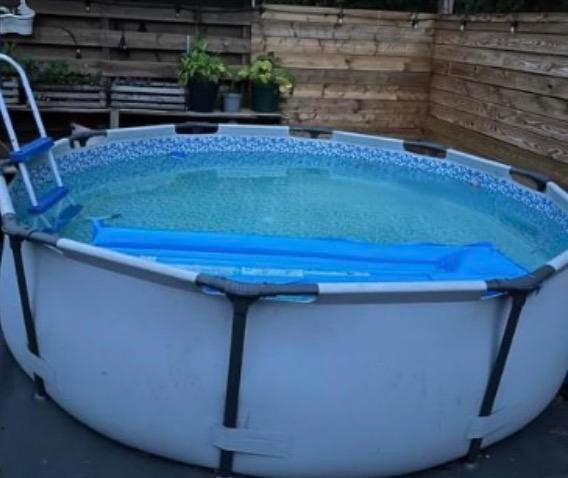 Zwembad 3m, Ophalen, Minder dan 80 cm, Rond, 300 cm of meer
