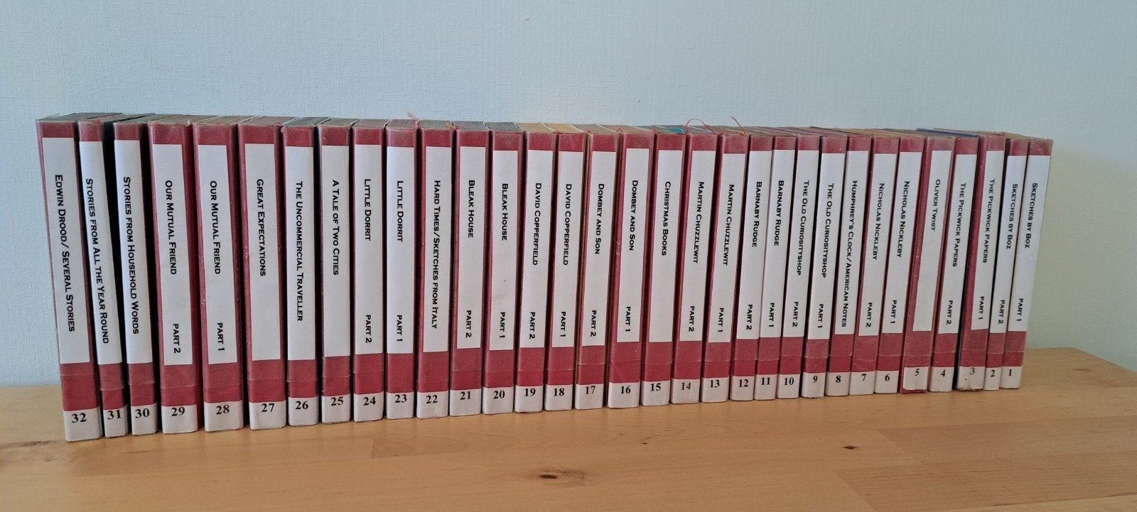 Complete set Charles Dickens boeken .  pocket formaat. (32 d, Ophalen, Gelezen, Charles Dickens, Europa overig