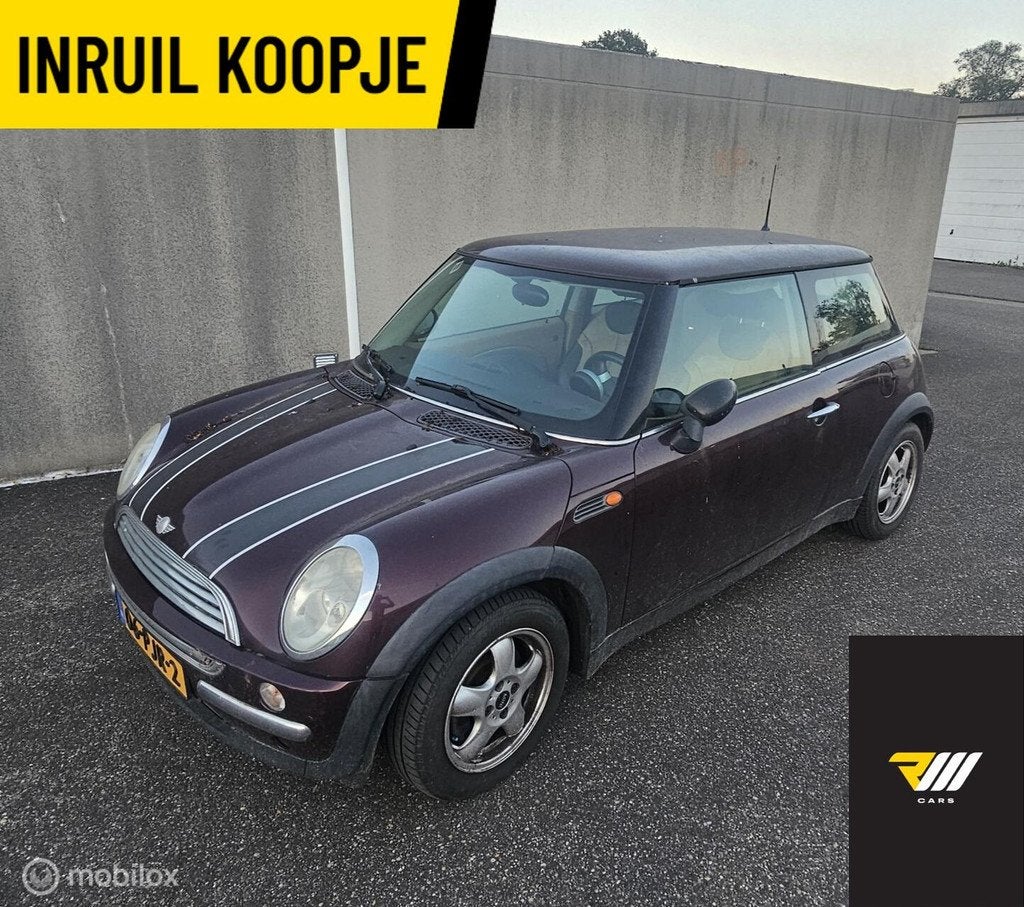 Mini Cooper 1.6 One Salt INRUIL KOOPJE, Voorwielaandrijving, 15 km/l, Gebruikt, 4 cilinders