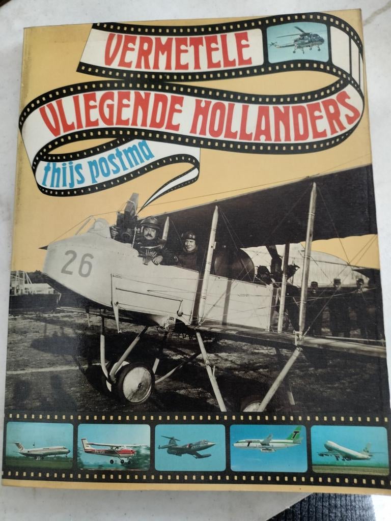 Vermetele Vliegende Hollanders - Thijs Postma, Boeken, Vervoer en Transport, Ophalen of Verzenden