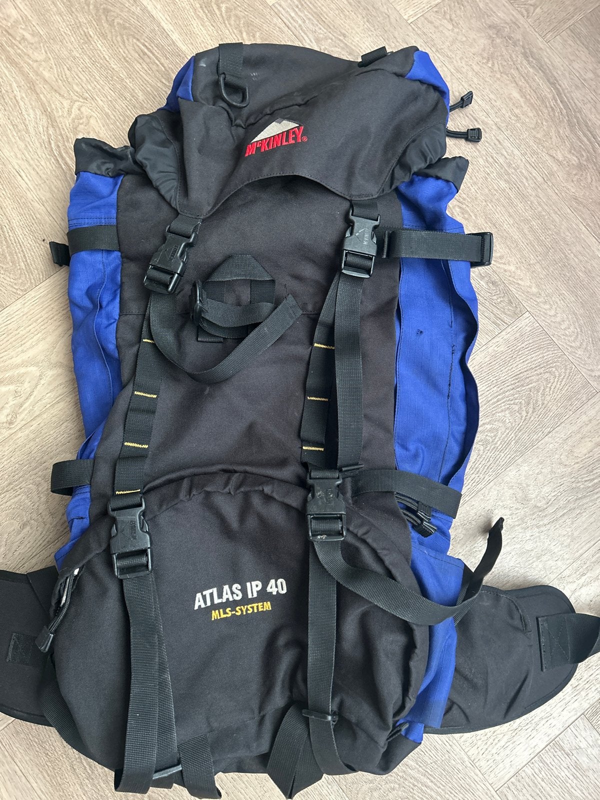 McKinley Atlas IP 40 MLS-System rugzak Backpack, Sport en Fitness, Ophalen of Verzenden, Gebruikt, Rugzak
