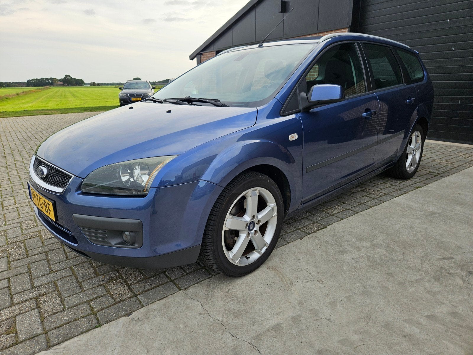 Ford Focus 2.0 107KW Wagon 2006 Blauw, Auto's, 145 pk, Stof, 4 cilinders, Blauw