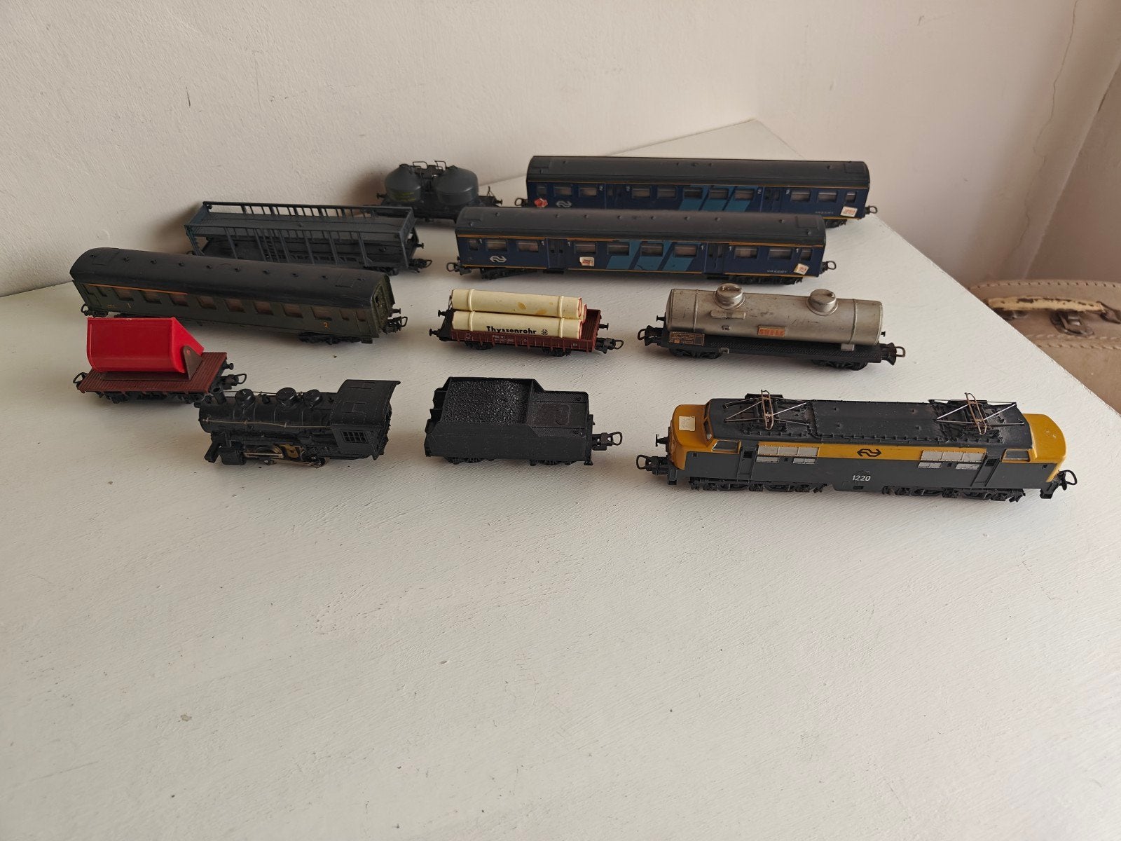lima treinen  & wagons, Hobby en Vrije tijd, Gebruikt, Ophalen of Verzenden, NS, Lima