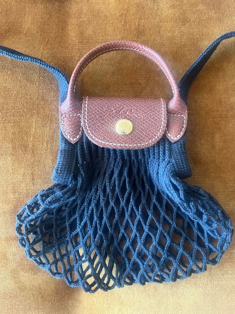Super Longchamp tasje - LE PLIAGE FILET, Verzenden, Nieuw, Zwart, Schoudertasje