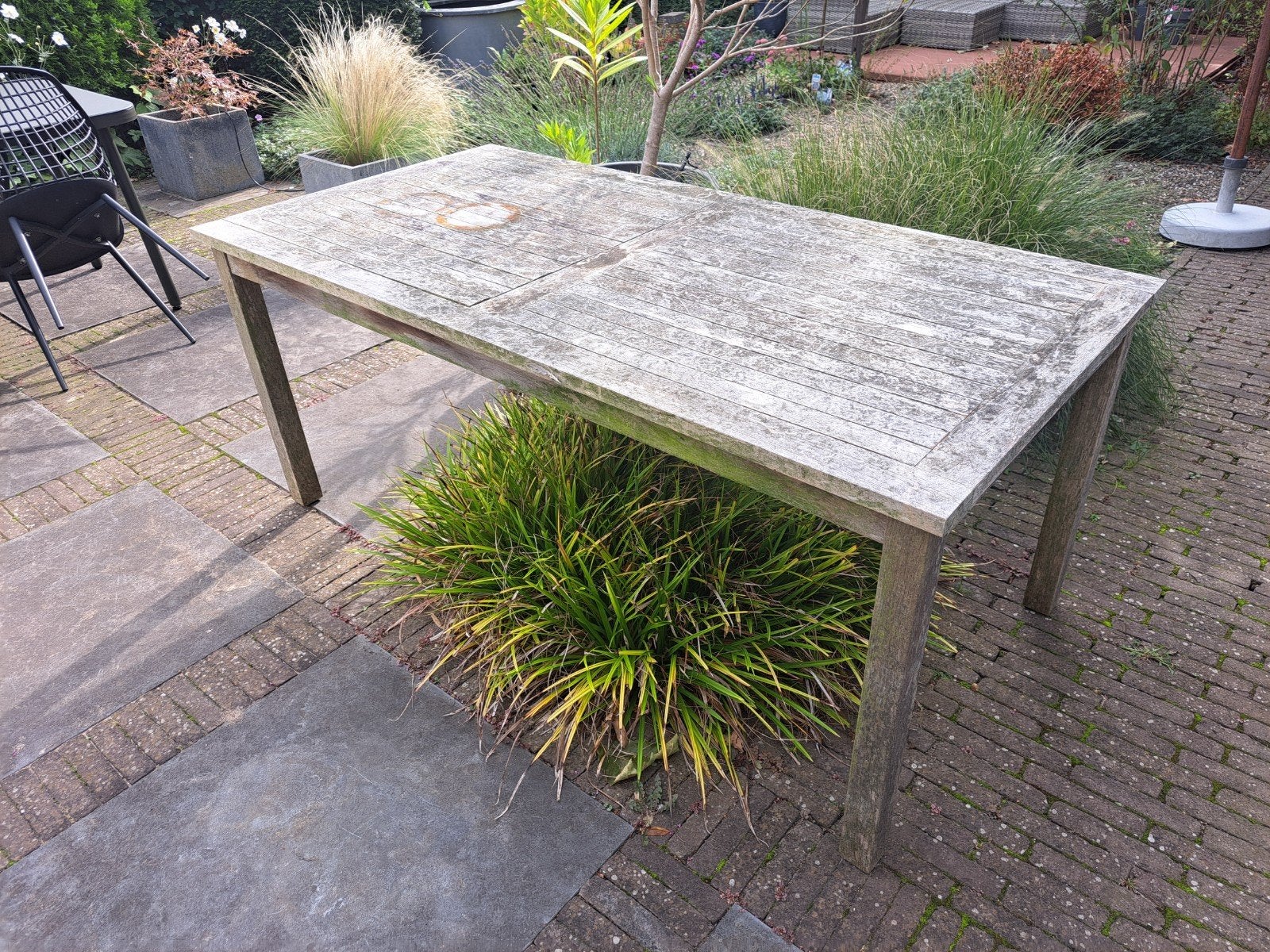 Teakhouten tuintafel