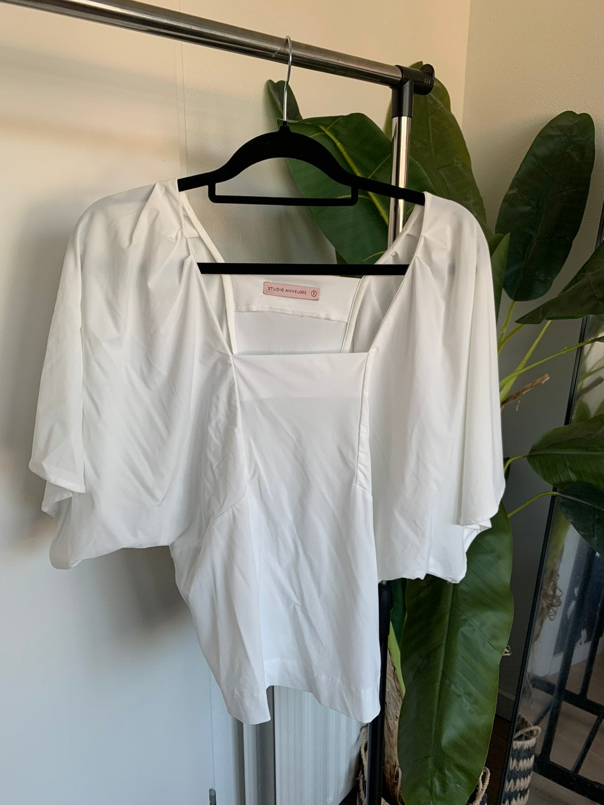 Studio Anneloes witte top maat S/M, Maat 38/40 (M), Verzenden, Wit, Zo goed als nieuw