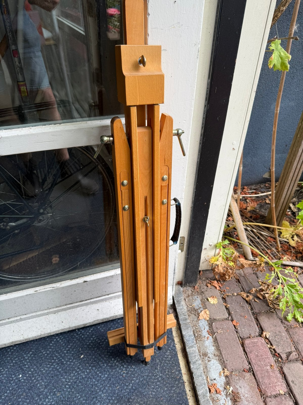 Stevige beukenhouten veldezel. Nieuw, Hobby en Vrije tijd, Schilderen, Ophalen, Zo goed als nieuw