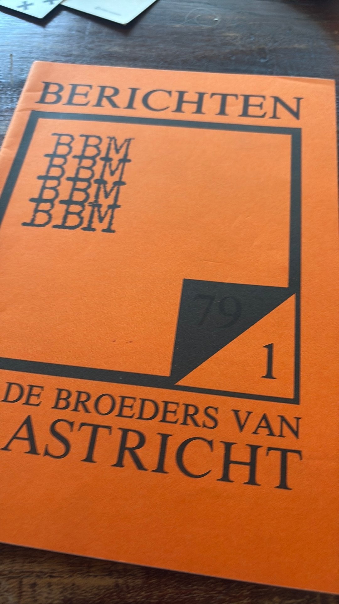 Tijdschrift broeders van Maastricht 1979 lidwina archelogie, Ophalen of Verzenden, Zo goed als nieuw, Overige onderwerpen